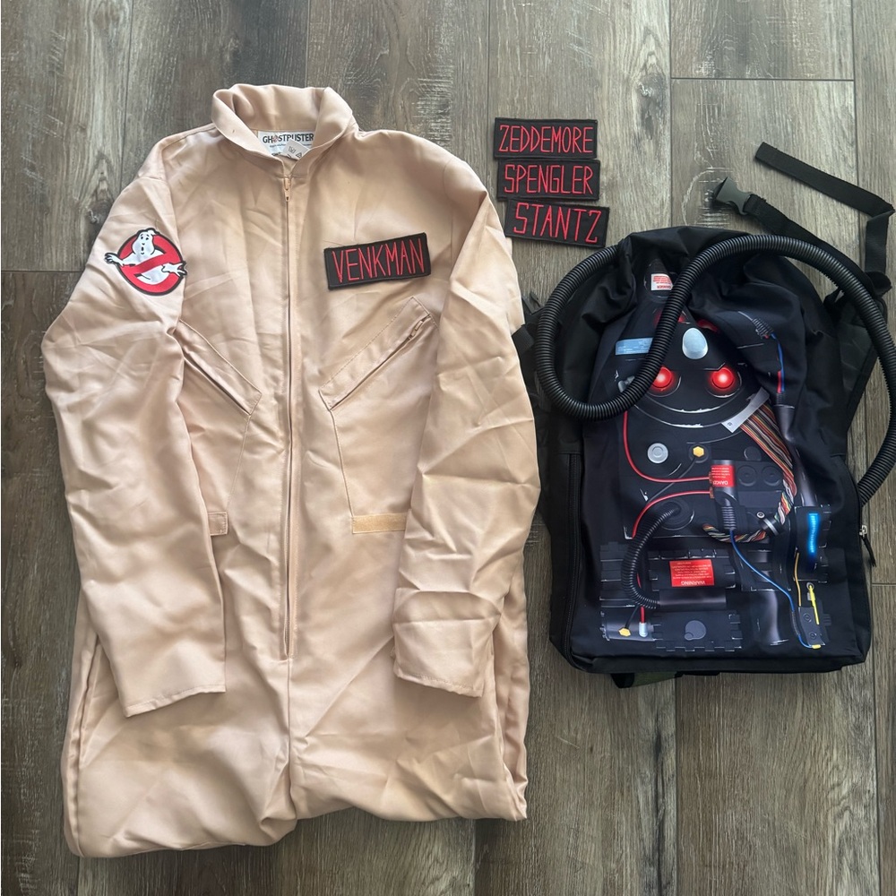 Ghostbusters Costume with Proton Pack